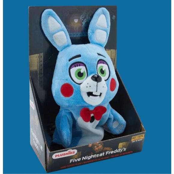 NIB Funko Five Nights At Freddy's Bonnie Plush Hand Puppet - Picture 1 of 3